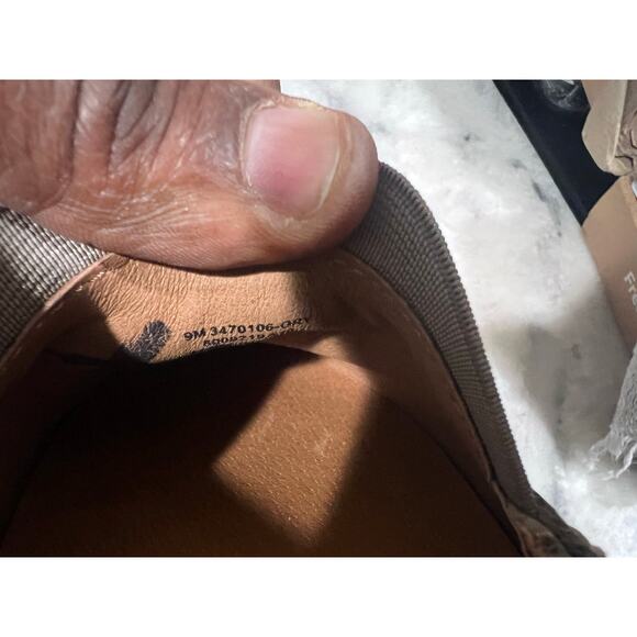 Frye Melanie Slip On Shoes Women’s Size 9 Gray Leather Casual Flats Comfort - Picture 7 of 8